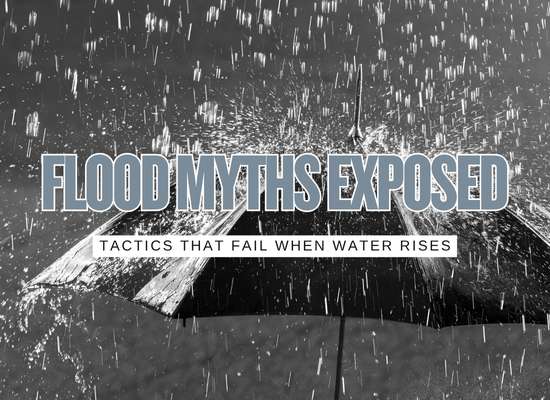 9 Things That Don’t Work in a Flood (But People Keep Trying Anyway)