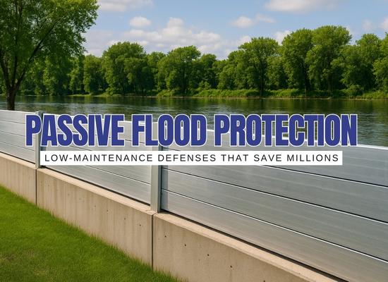 The Top Passive Flood Protection Solutions: Long-Term Defense for At-Risk Communities