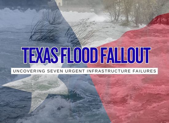 7 Urgent Infrastructure & Water Challenges Facing Texas After the 2025 Floods