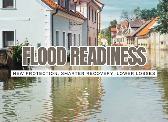 Flood Readiness 2.0: Five New Markets Driving Faster Protection & Recovery