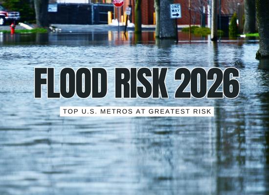 Top 10 Cities in America Most at Risk of Flooding in 2026