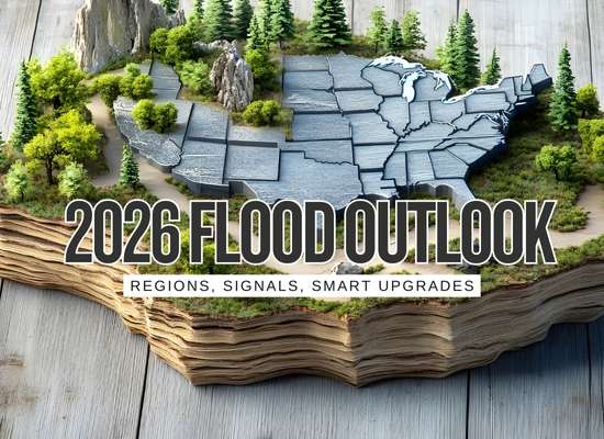2026 USA Flood Outlook: The Real Watchlist for Where Water Hits Next