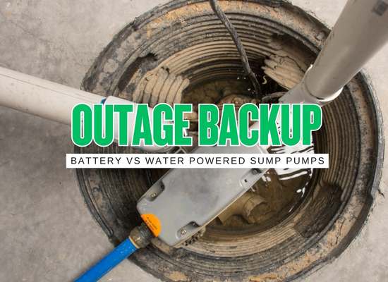Battery Backup vs Water-Powered Sump Backups (Which One Actually Keeps Up)