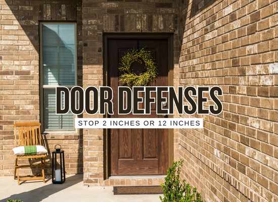 Door Flood Defense Reality Check 2 Inches vs 12 Inches