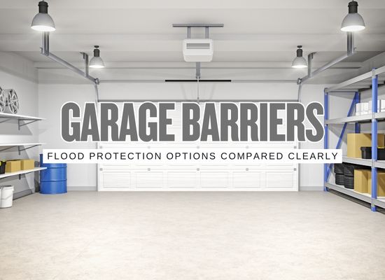 Garage Flood Barrier Showdown: Sandbags, Door Seals, Inflatable Systems, and Permanent Shields Compared