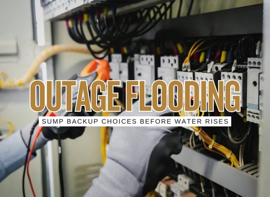 Flooding After the Power Goes Out: Sump Pump + Generator + Battery Backup Decision Guide